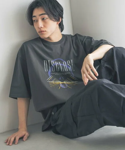 LOWRYS FARM 【MENS】USEDライクプリントTシャツ