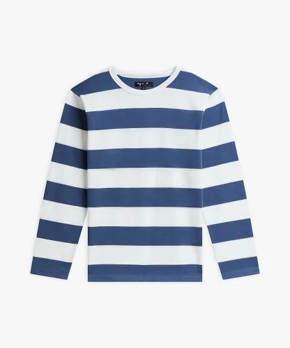 agnes b. J019 TS ボーダー ロングスリーブTシャツ
