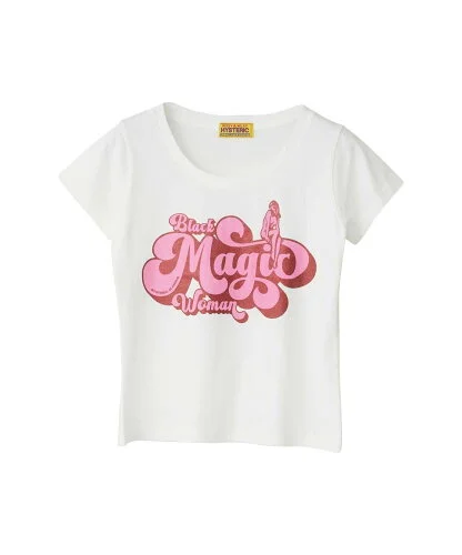 HYSTERIC GLAMOUR BLACK MAGIC WOMAN チビTシャツ