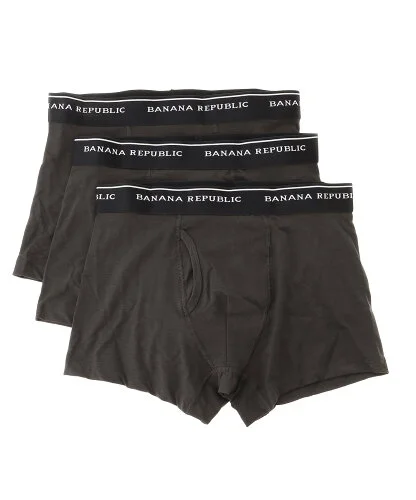 BANANA REPUBLIC FACTORY STORE 3 PACK PERFORMANCE UNDERWEAR SINGLE COLOR