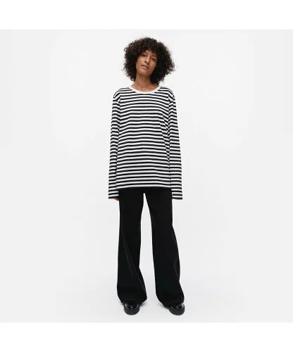 Marimekko Tasaraita Unisex カットソー