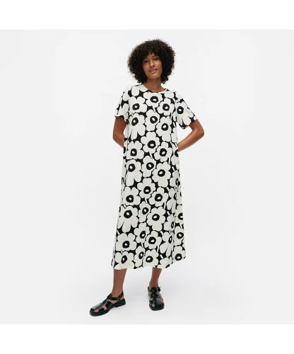 Marimekko Pisteinen Unikko ワンピース