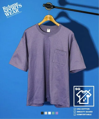 JOURNAL STANDARD relume 《予約》USA コットン 汗ジミ防止 Tシャツ