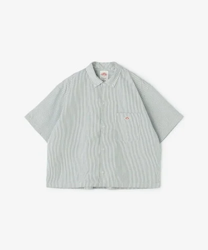 DANTON ｜ プランサーボタンダウン 半袖シャツ WOMEN