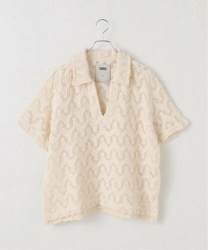 JOURNAL STANDARD 別注【OAS/オーエーエス】 Atlas Jaffa Crochet Shirt JSSP