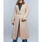 「ELIN(エリン)」別注LADY NO COLLAR TRENCH COAT レディース