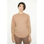 tシャツ Tシャツ THROW TUCK SLEEVE L/S TOPS タック ロングスリーブ トップス レディース