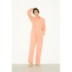 オールインワン THROW ZIP WORK JUMPSUITS ジップ ワーク ジャンプスーツ レディース