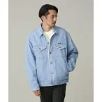 デニムジャケット gジャン Wrangler/別注 WRANGLER ボアジャケット メンズ