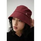 帽子 キャップ MONOGRAM LOGO BUCKET HAT/モノグラムロゴバケットハット レディース