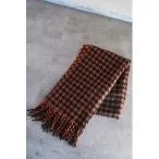 ストール MULTI COLOR HOUNDSTOOTH STOLE/マルチカラーハウンドトゥースストール レディース