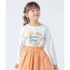 tシャツ Tシャツ SHIPS KIDS:100〜130cm / サニーデイズ プリント 長袖 TEE キッズ