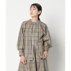 シャツ ブラウス CHANBRAY TAFFETA GATHER BLOUSE レディース