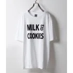 tシャツ MILK＆COOKIES T-SHIRT / ミルク アンド クッキーズロゴ Tシャツ メンズ レディース