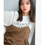 tシャツ Tシャツ 「洗える」アソートロゴロンT レディース