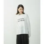 tシャツ Tシャツ レイヤードプリントロングTシャツ レディース