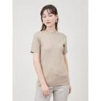 tシャツ Tシャツ クルーネックコンパクトフライスTシャツ「マシーンウォッシャブル」 レディース