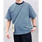 tシャツ SHIPS any: ベーシック ボーダー リラックス Ｔシャツ 24SS メンズ