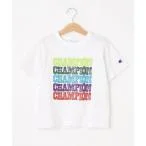 tシャツ Tシャツ 「Champion」カラフルロゴTシャツ キッズ