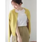 tシャツ Tシャツ 「抗菌防臭」ランダムテレコ5分袖トップス レディース