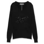 トップス MYLA Logo Vn Ls Sweater レディース