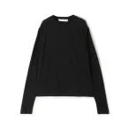 tシャツ Tシャツ TELA MANDARINO ショルダースリットロングスリーブカットソー レディース