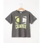 tシャツ Tシャツ 「Champion」ペイントロゴTシャツ キッズ