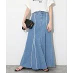 スカート デニム LE DENIM リメイクシームフレアスカート レディース