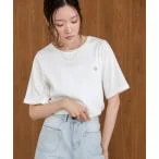 tシャツ Tシャツ ロゴワッペン付きＴシャツ レディース