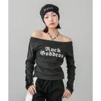 tシャツ Tシャツ OFF THE SHOULDER L/S TOP レディース