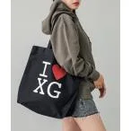 トートバッグ バッグ I LOVE XG LOGO CANVAS TOTE BAG レディース メンズ