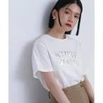 tシャツ Tシャツ 箔プリントTシャツ レディース