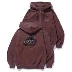 トレーナー スウェット RHINESTONE OG ZIP HOODED SWEATSHIRT メンズ レディース