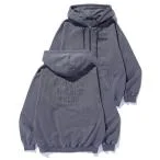 パーカー PIGMENT EMBOSSED ZIP HOODED SWEATSHIRT メンズ レディース