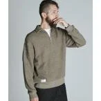 トレーナー スウェット Schott/ショット/SALT AND PEPPER HALF ZIP SWEAT/ソルトアンドペッパー ハーフジップスウェ