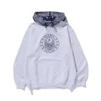 パーカー PATTERN BLOCKED HOODED SWEATSHIRT メンズ レディース