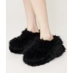 サンダル LONG FUR SANDAL ロング ファー サンダル レディース