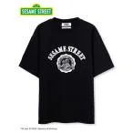 tシャツ Tシャツ 「SESAME STREET」セサミコラボカレッジTシャツ レディース