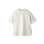 tシャツ Tシャツ Tシャツライク布帛きれいめトップス「手洗い可能」 レディース