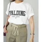 tシャツ Tシャツ SPALDING/スポルディング SLOBE別注 TEE2 CS22-B レディース