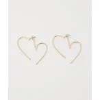 ピアス LINE HEART P/EARRING ライン ハート ピアス レディース