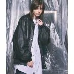 ミリタリージャケット モッズコート 「UNISEX」Sheep Leather Prime-Over Stadium Jacket/シープレザープライ