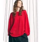 セーター ニット 「UNISEX」18G Anti-Pilling Milan Ribs Washable Wool Prime-Over Crew