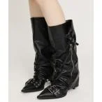 ブーツ BELTED 2WAY BOOTS ベルテッド 2ウェイ ブーツ レディース