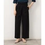 パンツ チノパン ストレッチ チノワイドパンツ「洗濯機洗い可」 レディース