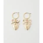 ピアス HEART RIBBON P/EARRING ハート リボン ピアス レディース