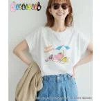 tシャツ Tシャツ 「BARBAPAPA(バーバパパ)×ROPE' PICNIC」フレンチスリーブTシャツ レディース