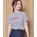 tシャツ Tシャツ La Hutte/ラ ユット coffee Gray Tシャツ レディース