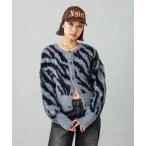 ニット ZEBRA 2WAY KNIT CARDIGAN レディース