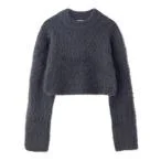 ニット HIGH NECK COMPACT KNIT TOP レディース